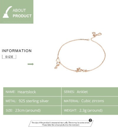 Syncreas Love Anklet