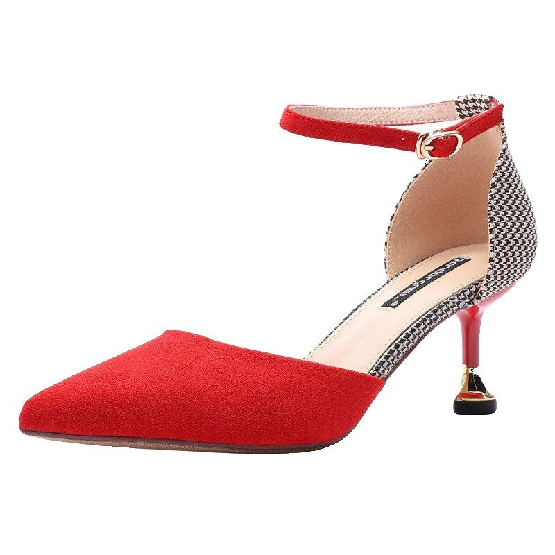 Syncreas One Word With Red Ladies High Heels