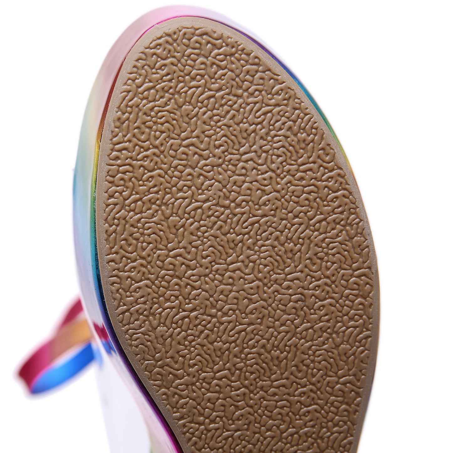 Syncreas Colorful Lace High Heel Sandals and Slippers