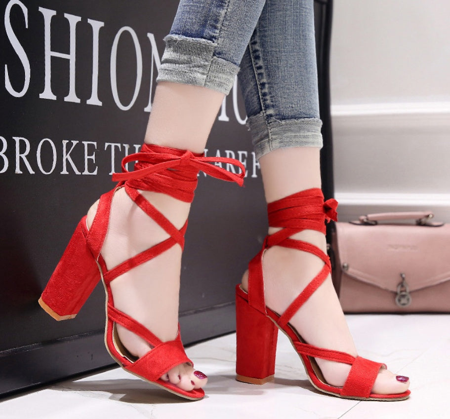 Syncreas High Heel Strap Women's Sandals