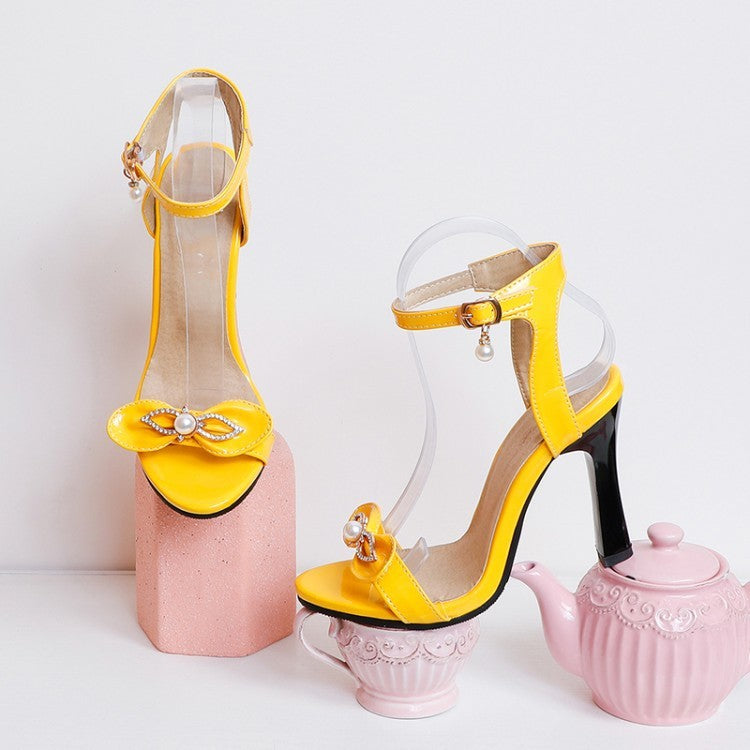 Syncreas Plus Size Female Summer High Heel Sandals