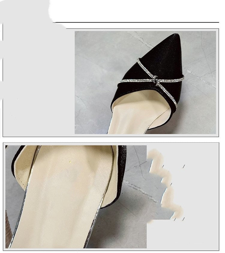 Syncreas Word With Fashion Ladies Joker High Heels Red