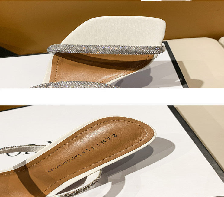 Syncreas Women's New Summer All Match High Heel Slippers