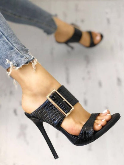 Syncreas Simple High Heel Sandals