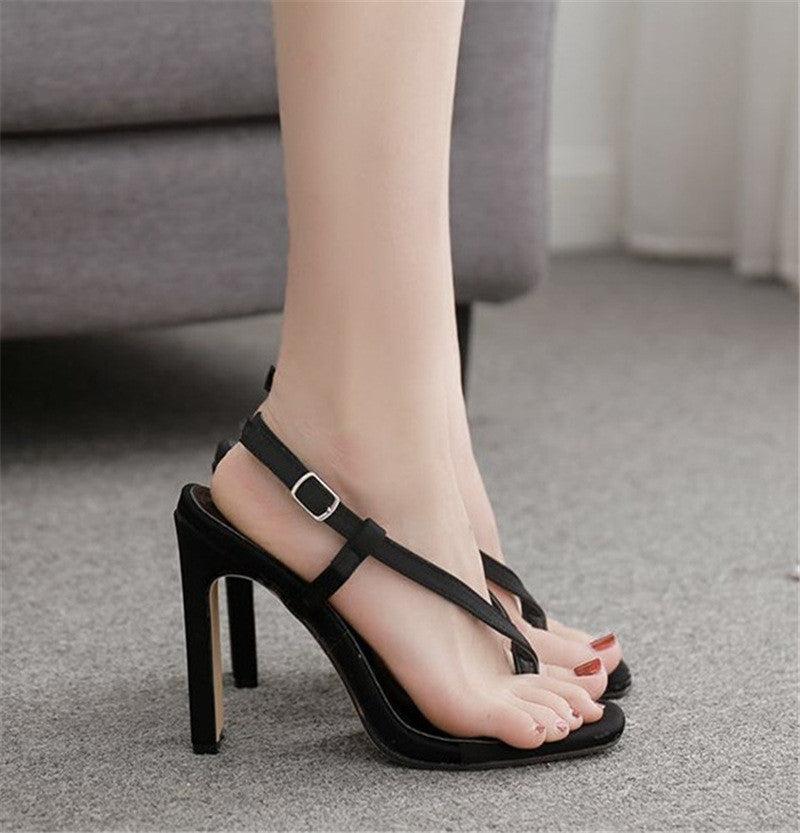 Syncreas Women's Shoes Fashion Flip Flops High Heel Sandals