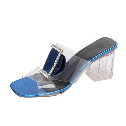 Syncreas Sandals And Slippers Women Wear High Heels Women