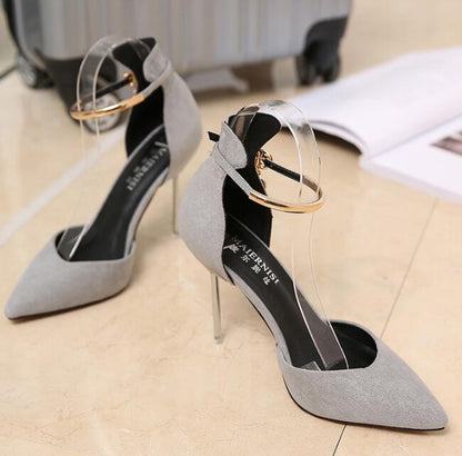 Syncreas Large Size High Heel Wedding Shoes