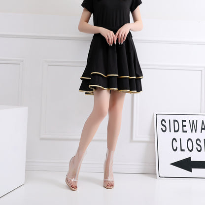 Syncreas Women's Transparent High Heels Dancing Shoes