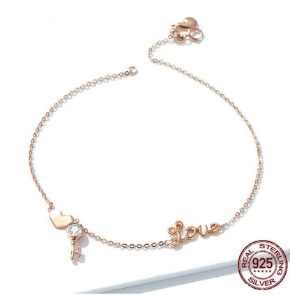 Syncreas Love Anklet