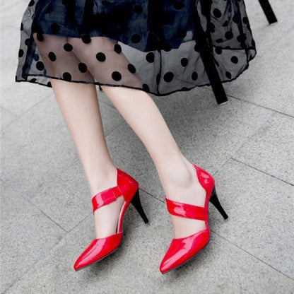 Syncreas Pointed High Heels Women's Oversized Shoes