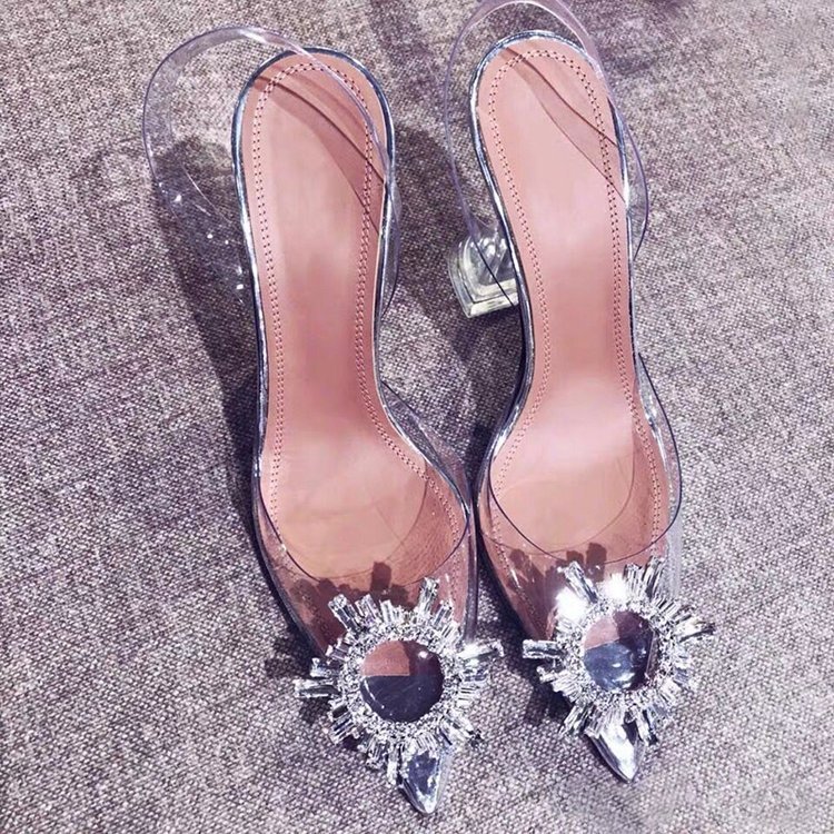 Syncreas Sunflower Pointed Super High Heels