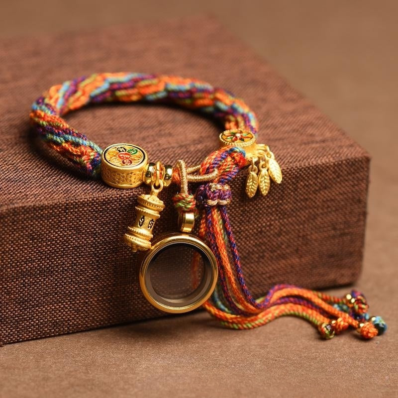 Syncreas Hand-woven Cycle Tibetan Carrying Strap Bracelet