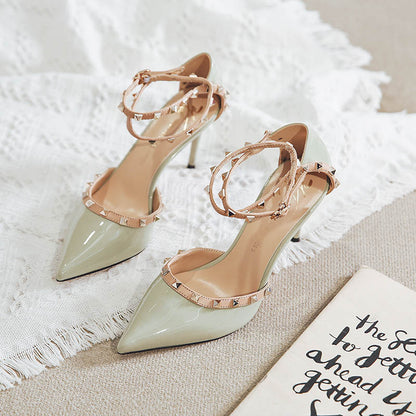 Syncreas Women's Spring Style Everything Matching High Heels