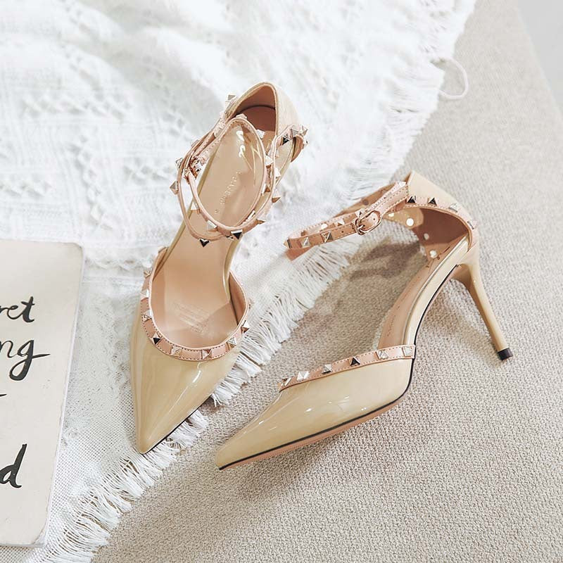 Syncreas Women's Spring Style Everything Matching High Heels