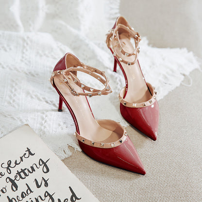 Syncreas Women's Spring Style Everything Matching High Heels