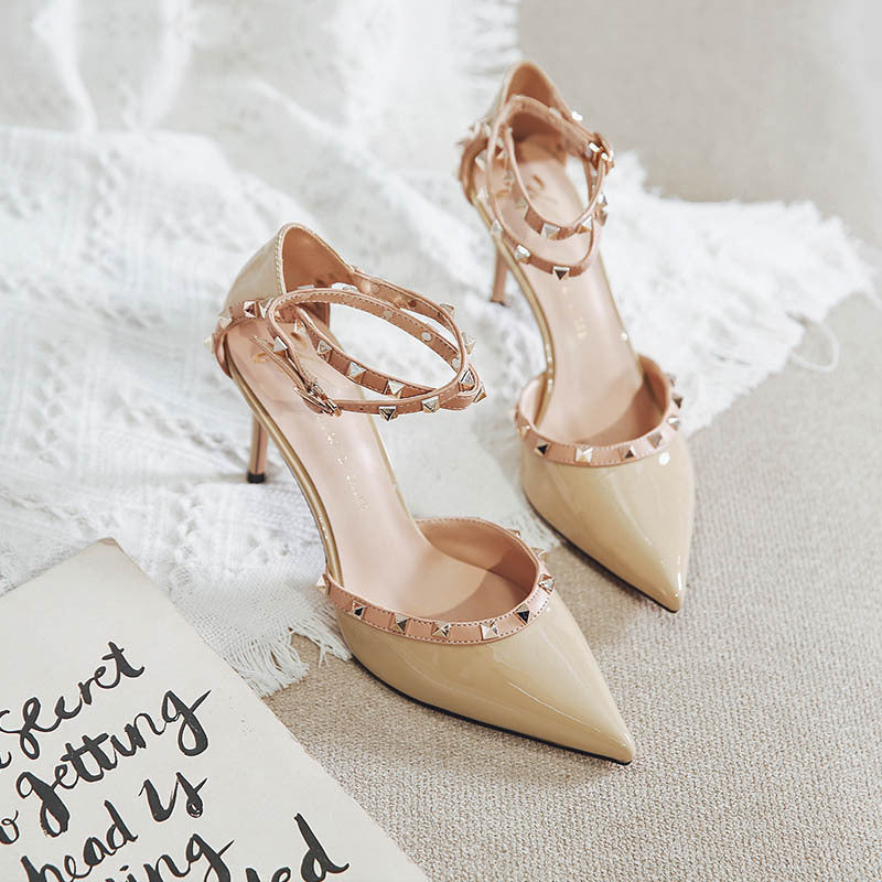 Syncreas Women's Spring Style Everything Matching High Heels