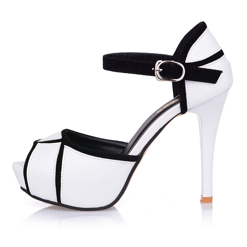 Syncreas Fish mouth color matching high heels