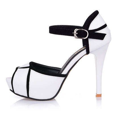 Syncreas Fish mouth color matching high heels