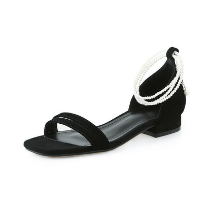 Syncreas One Word With Stiletto Pearl Black High Heels