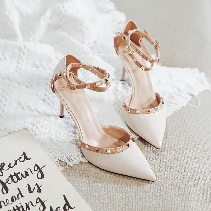 Syncreas Women's Spring Style Everything Matching High Heels