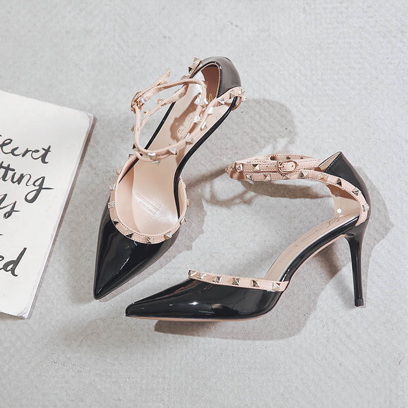 Syncreas Women's Spring Style Everything Matching High Heels