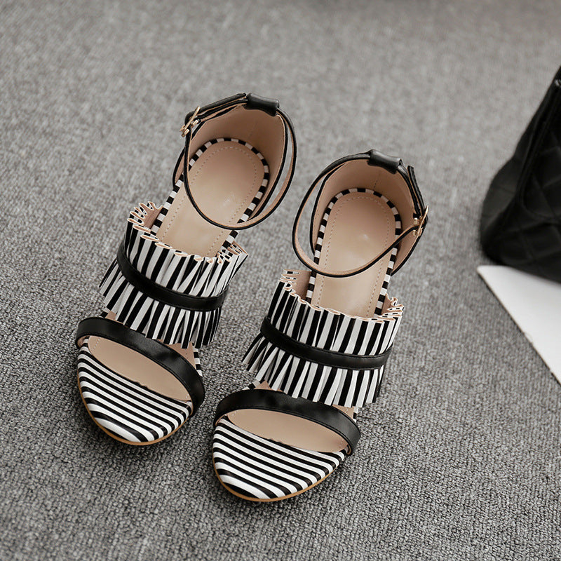 Syncreas Leopard Print Fashion High Heels