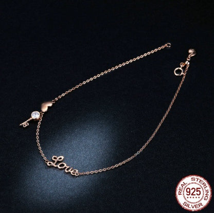 Syncreas Love Anklet