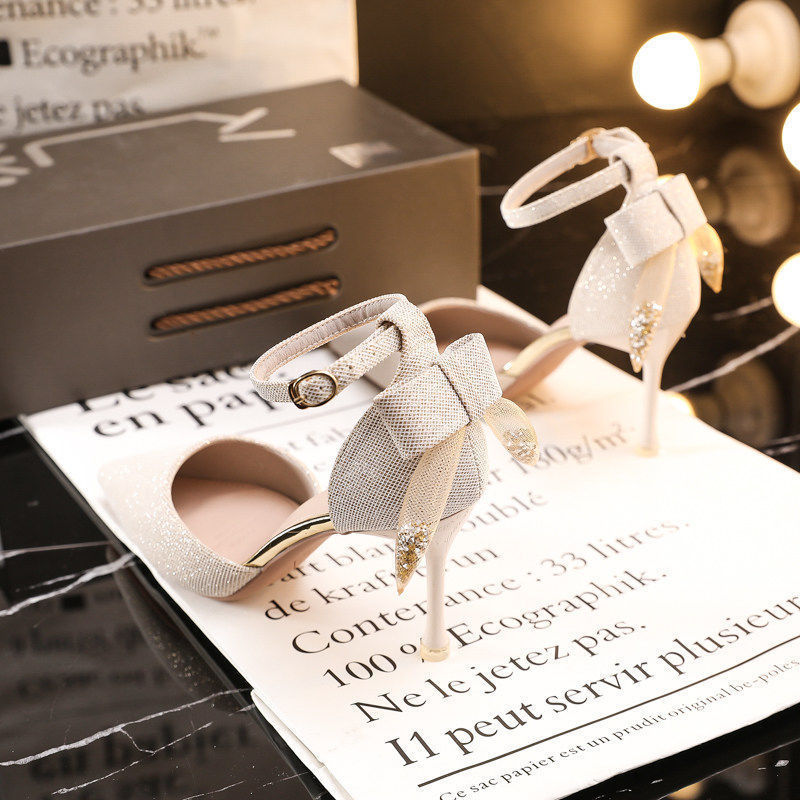 Syncreas French Bow High Heels Have A Small Sense Of Design