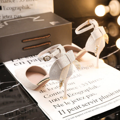 Syncreas French Bow High Heels Have A Small Sense Of Design