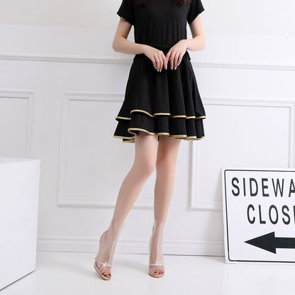 Syncreas Women's Transparent High Heels Dancing Shoes