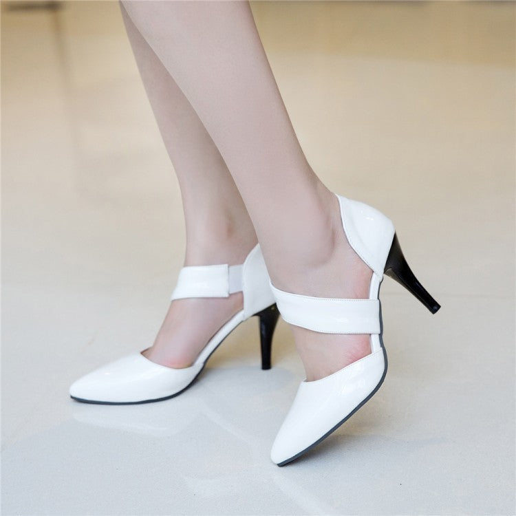 Syncreas Pointed High Heels Women's Oversized Shoes