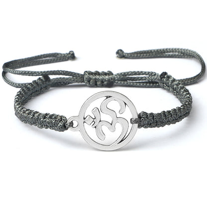 Syncreas Pendant Bracelet Female Niche Retro Adjustable Carrying Strap Girlfriends Bracelet