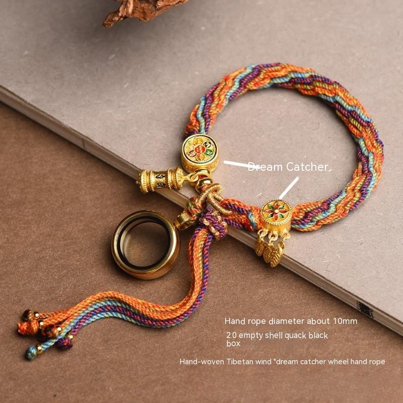 Syncreas Hand-woven Cycle Tibetan Carrying Strap Bracelet