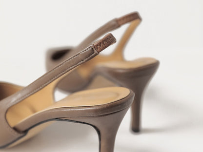 Syncreas Women's Stiletto Pointed Toe Baotou Shallow High Heels